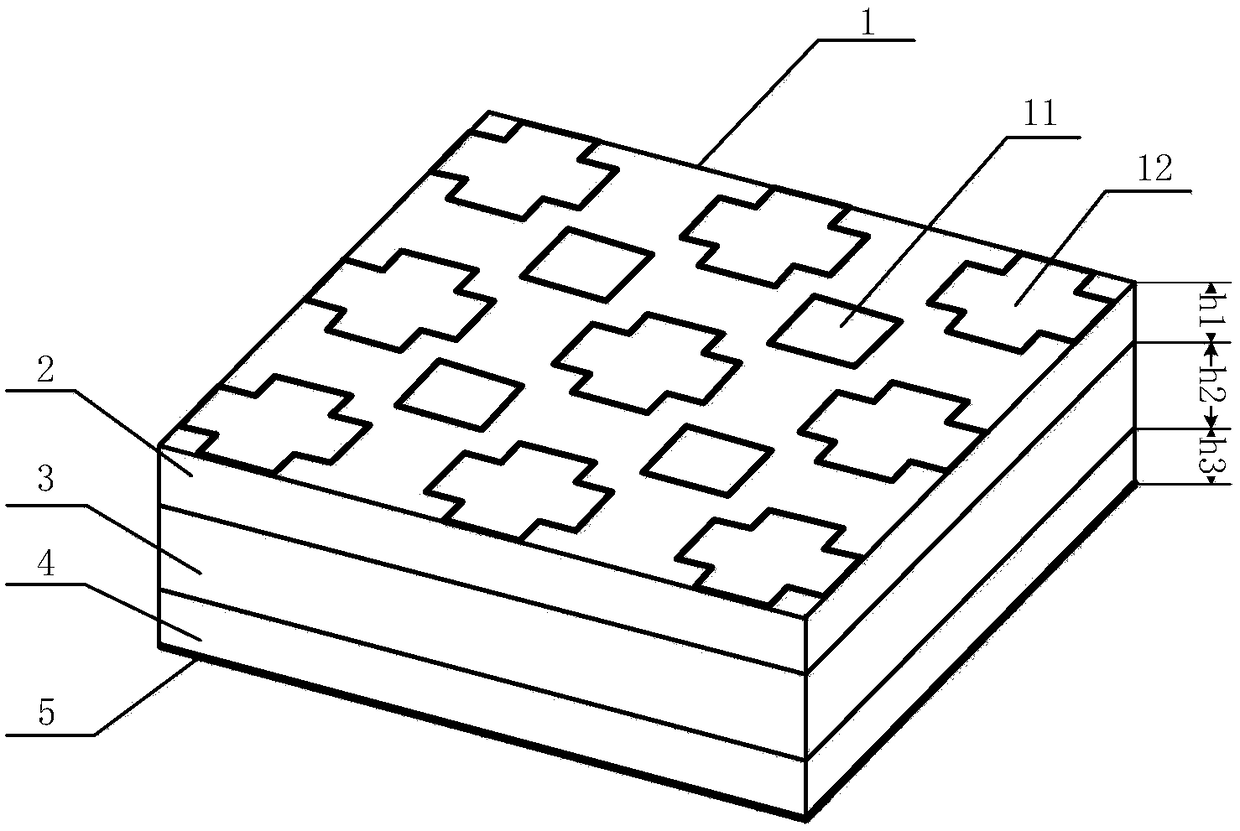 Transparent broadband electromagnetic absorber based on double-layer conductive film