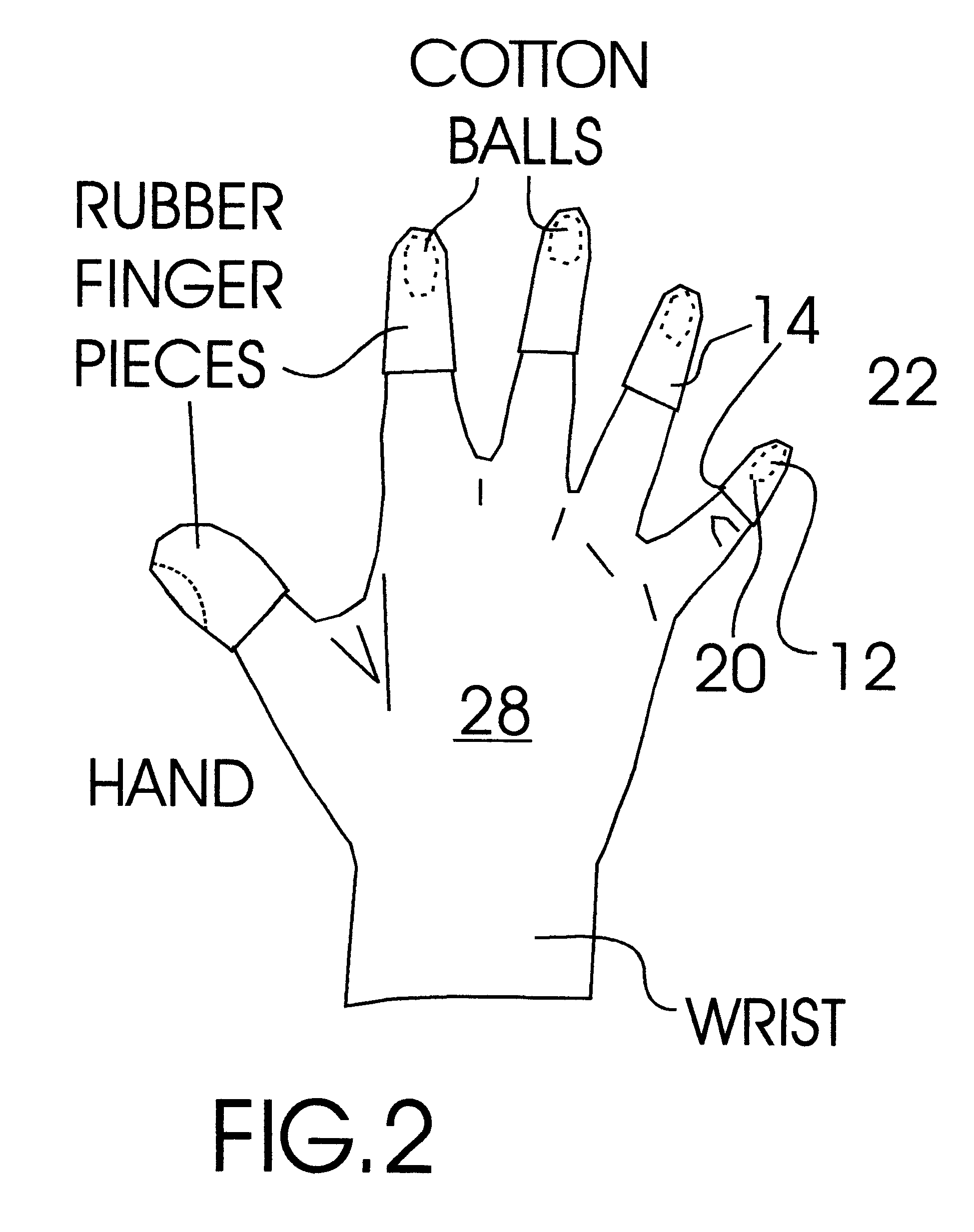 Method for removing acrylic fingernails