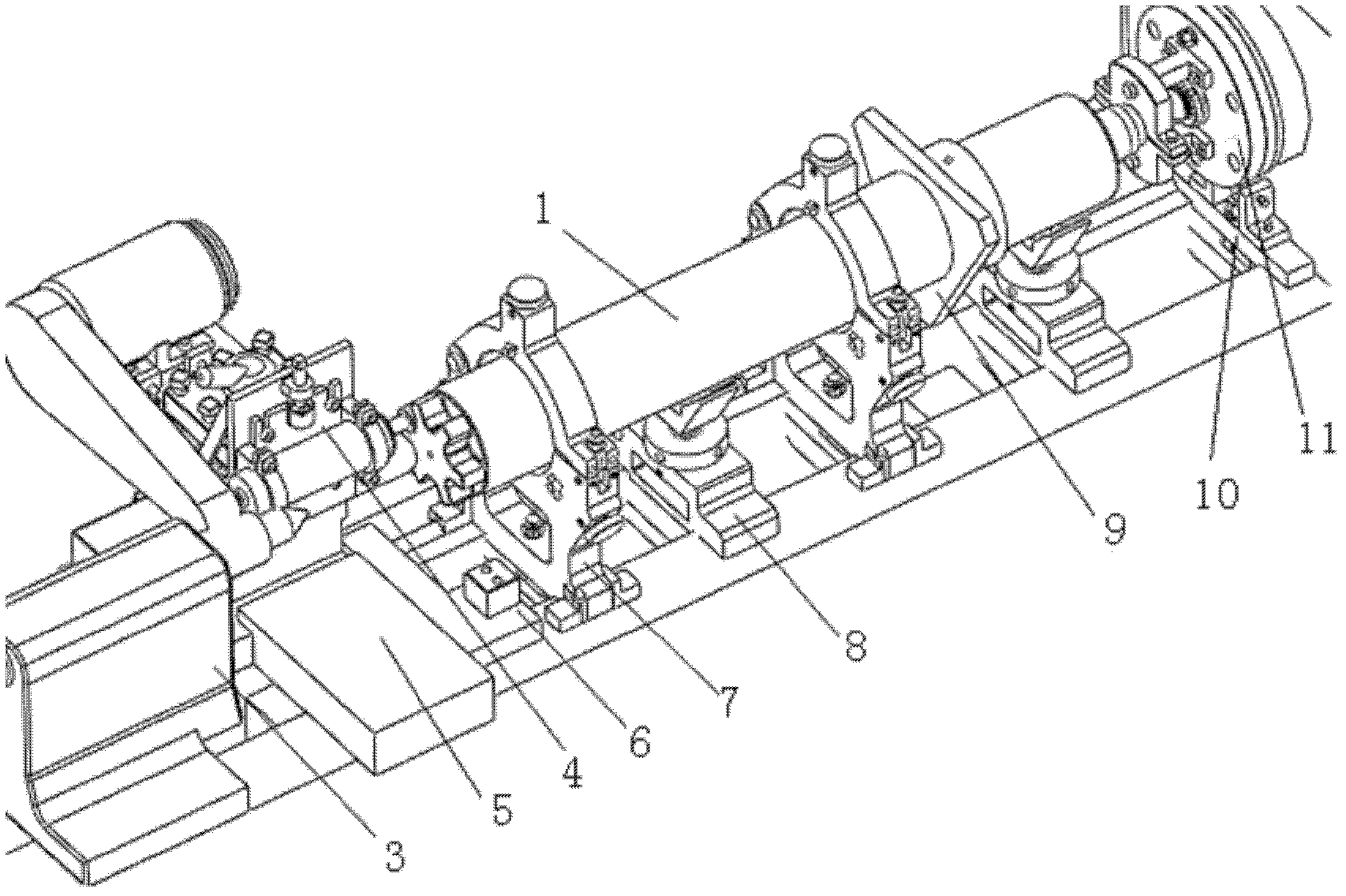 Method for processing Sendzimir roll wobbler slot