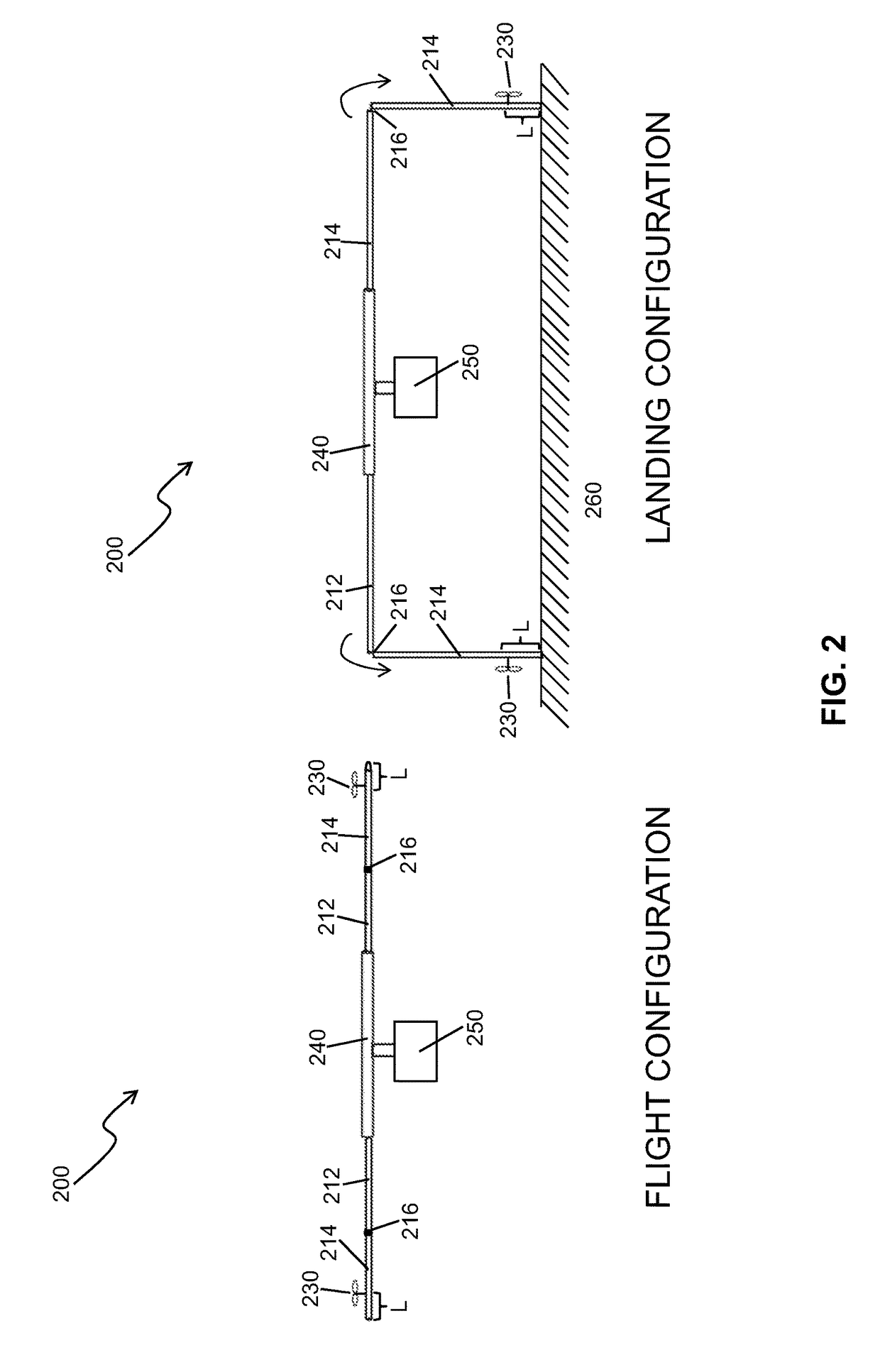 UAV with transformable arms