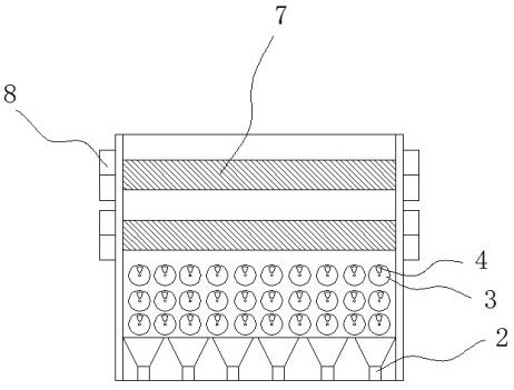 Excavator bucket for shoveling soil of agricultural machinery