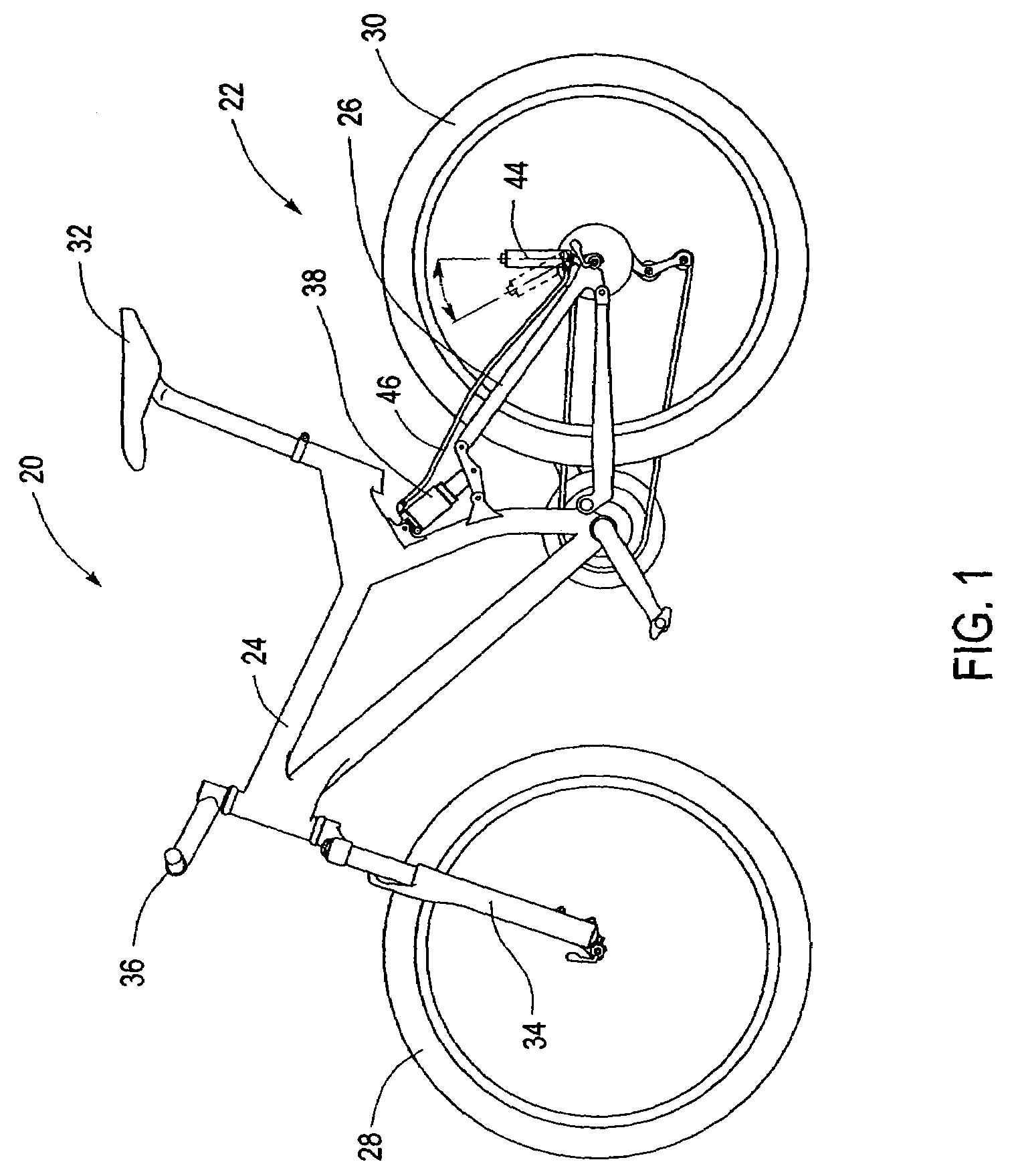 Inertia valve shock absorber