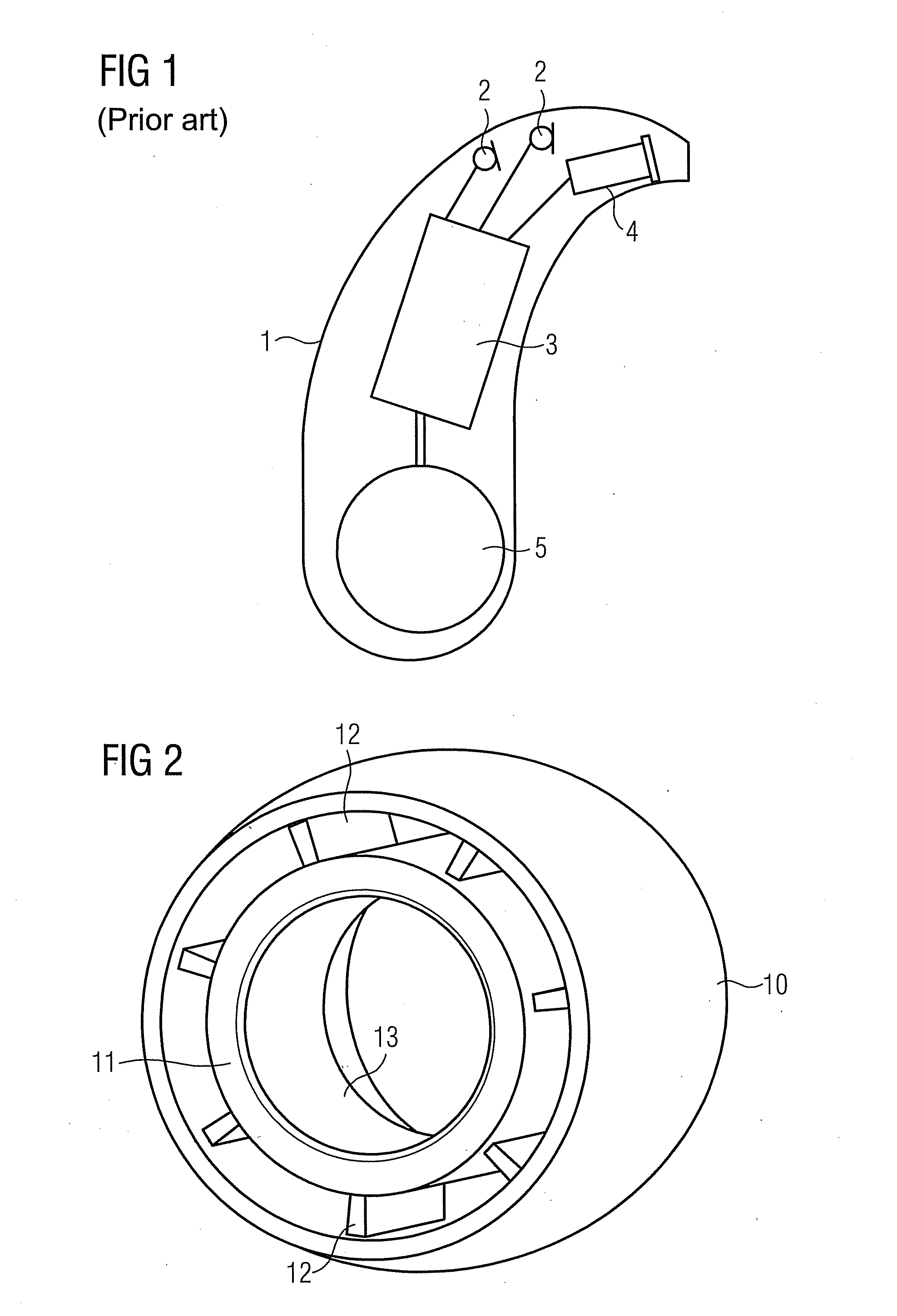 Earpiece with Bars