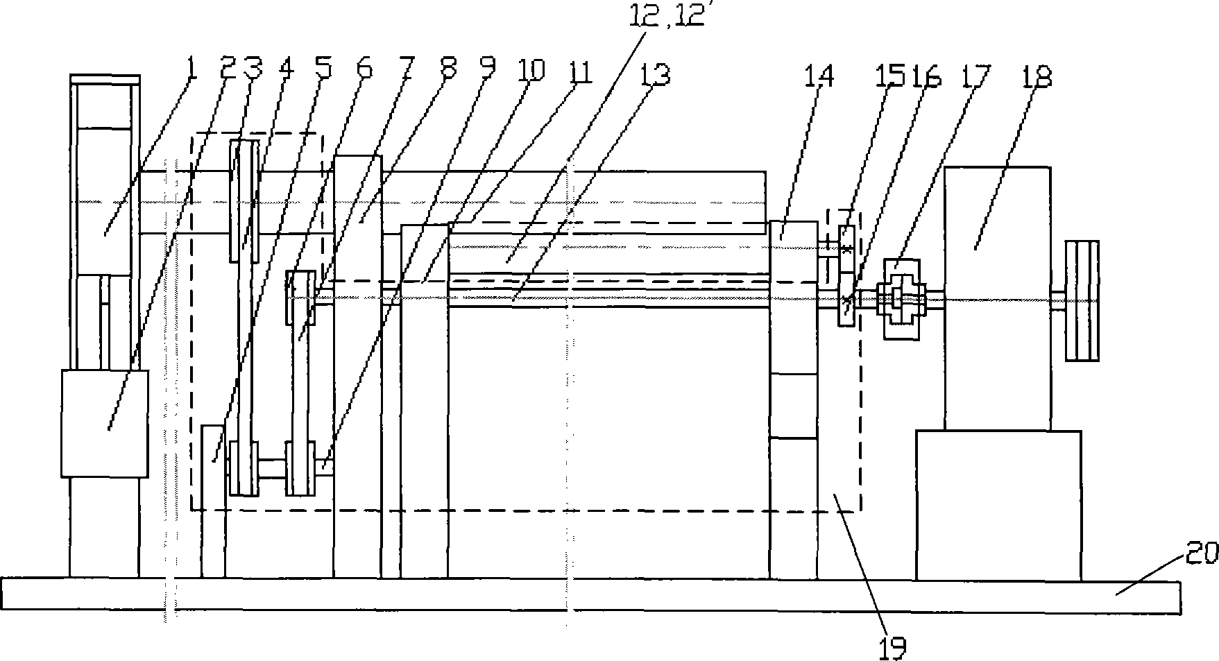 Plate rolling machine