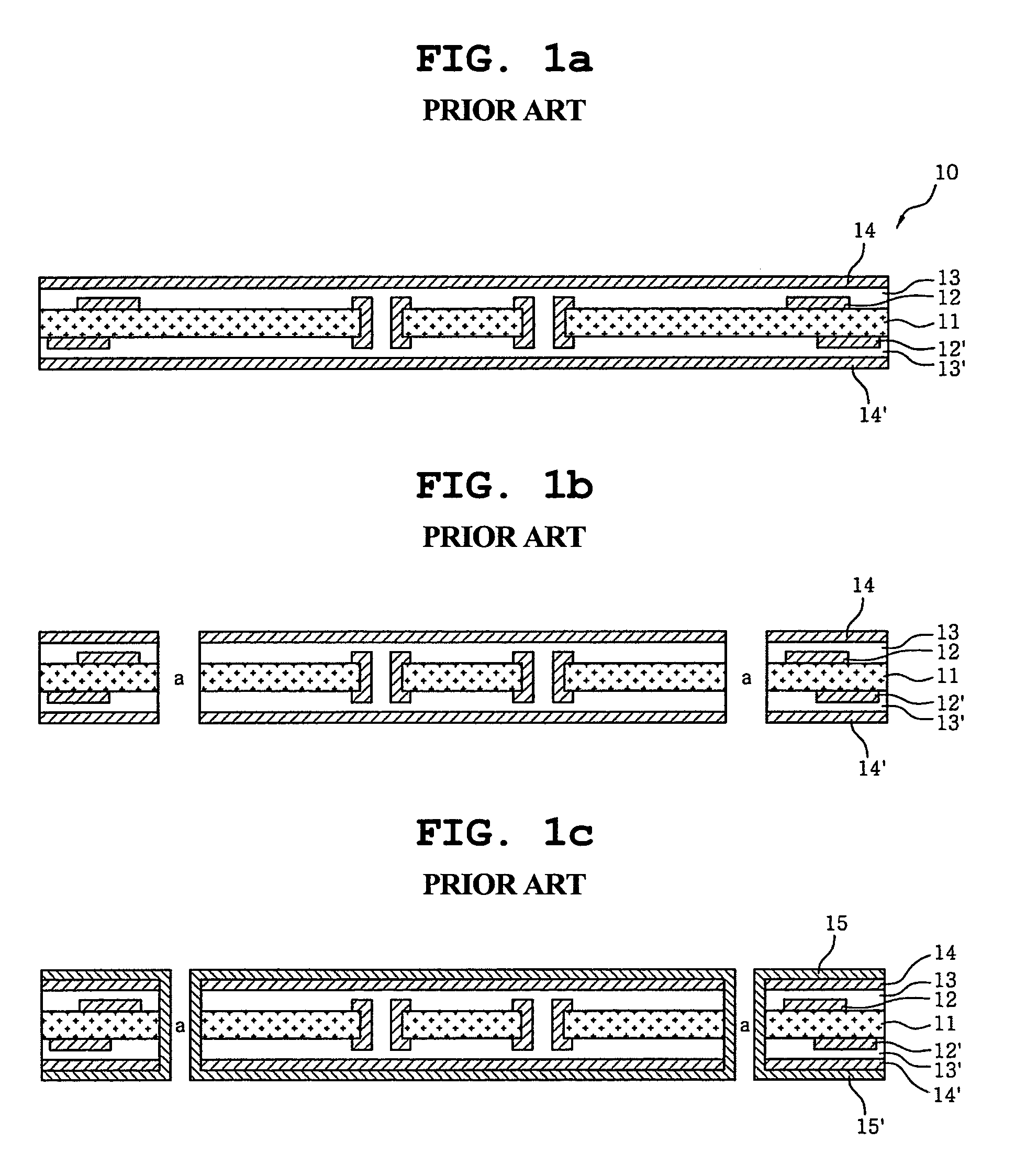 BGA package board and method for manufacturing the same