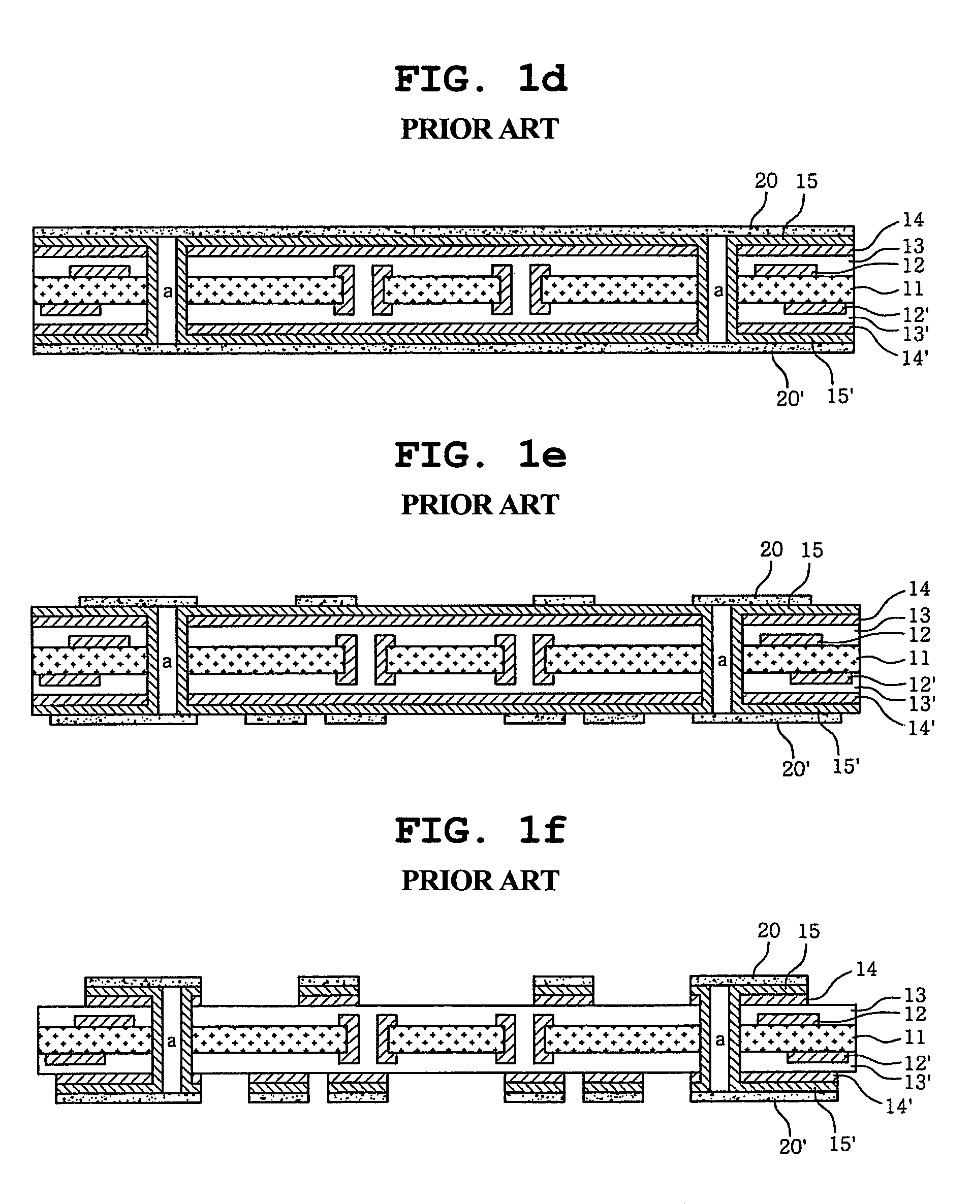 BGA package board and method for manufacturing the same