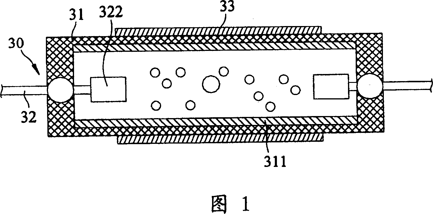 Cold cathode fluorescent lamp assembly