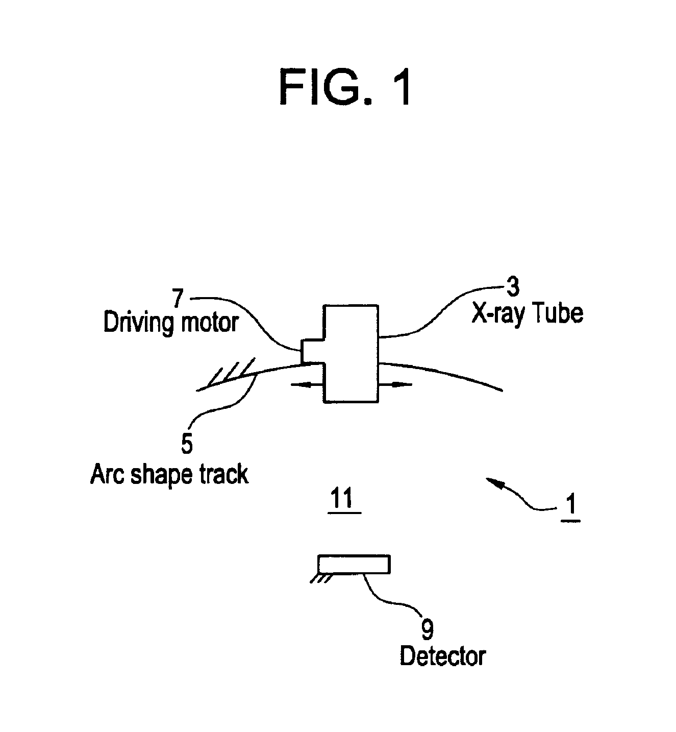 Tomosynthesis X-ray mammogram system and method with automatic drive system