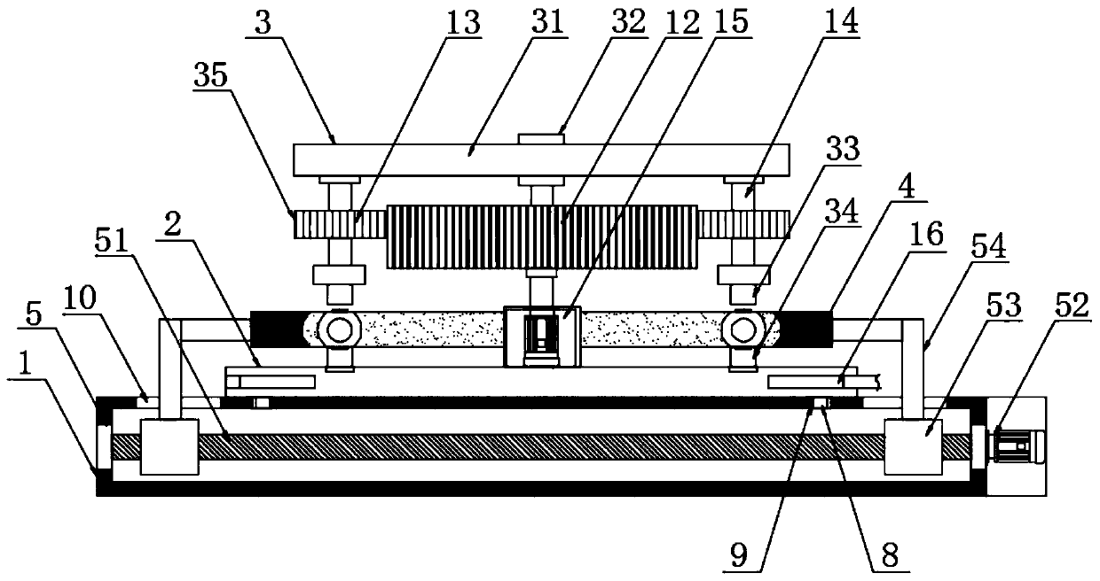 Spherical surface grinding device for ball valve cores