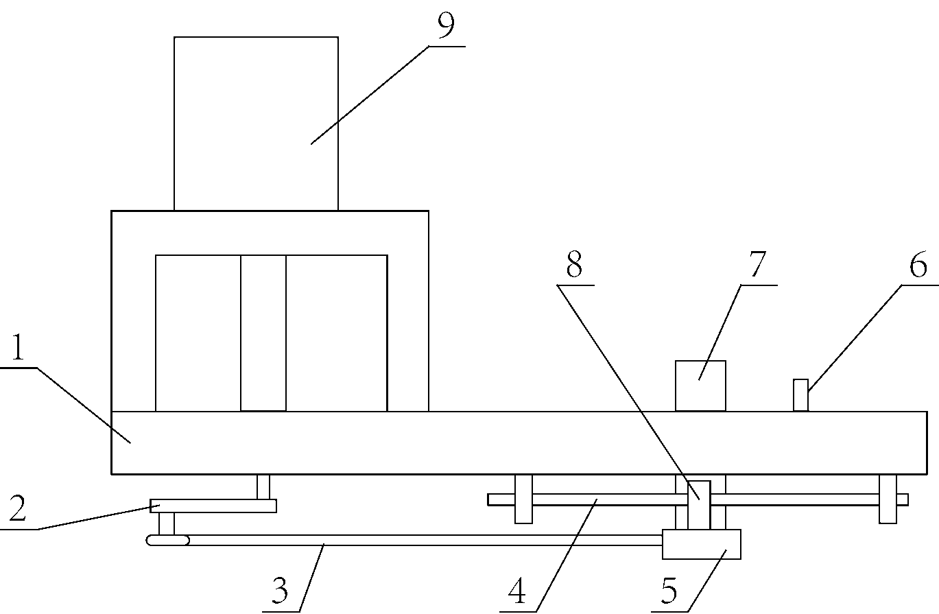 Method and special device for testing flowing performance of fabrics