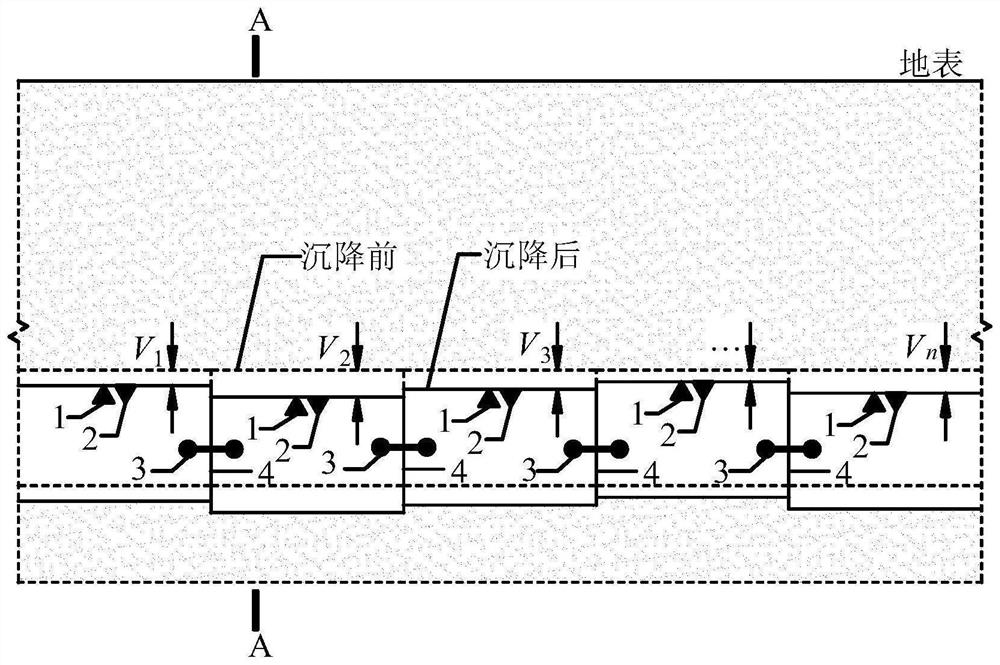 Multi-element comprehensive quantitative detection method for health state of pipe gallery structure