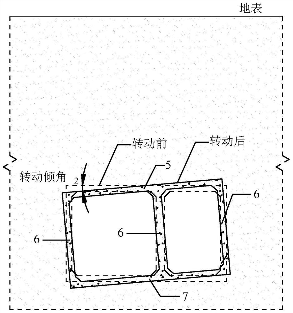 Multi-element comprehensive quantitative detection method for health state of pipe gallery structure