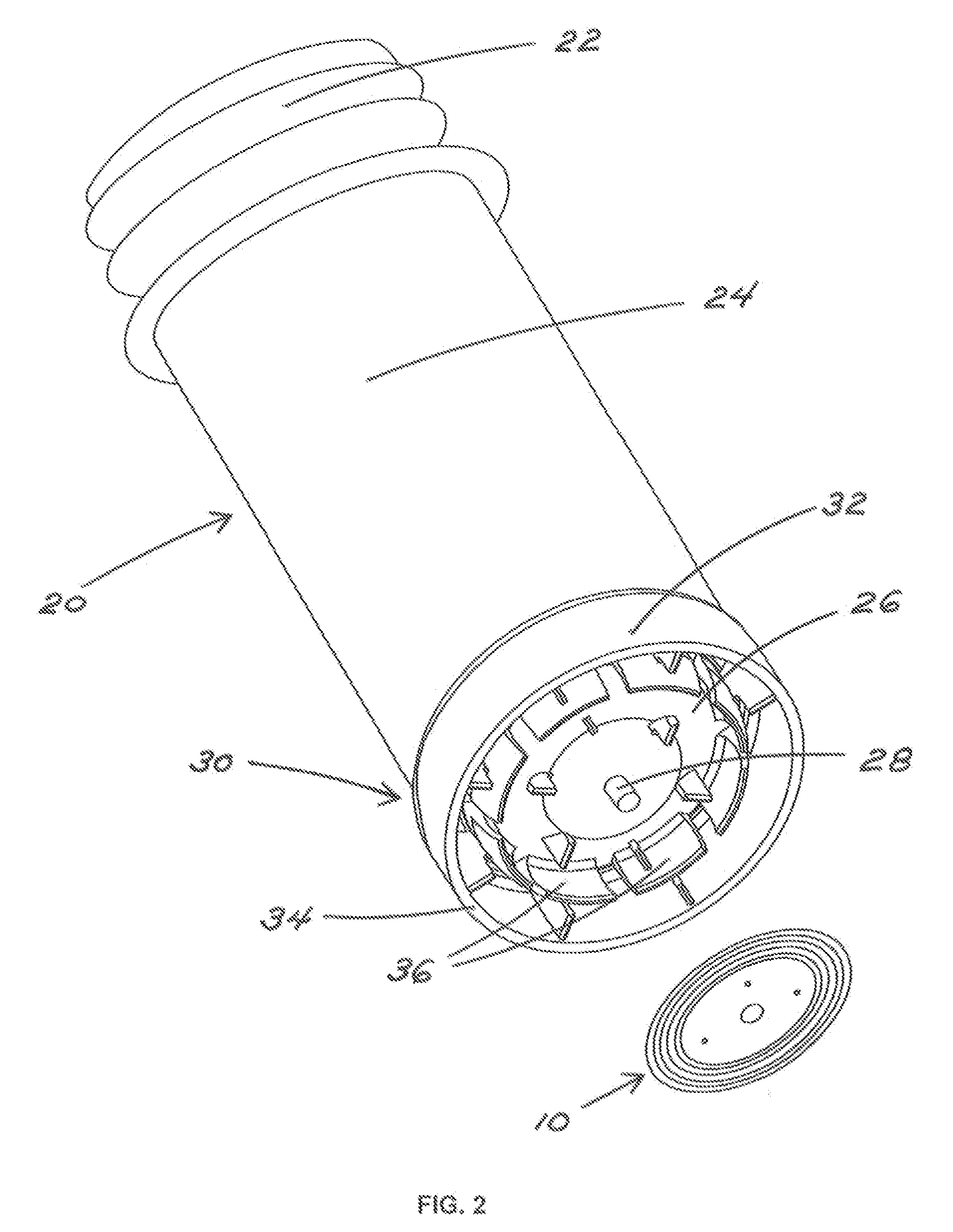 Containers having radio frequency identification tags and method of applying radio frequency identification tags to containers