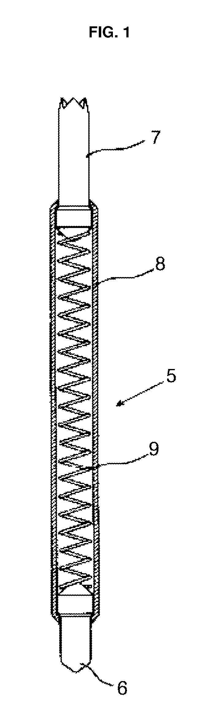 Contact Probe And Socket For Testing Semiconductor Chips