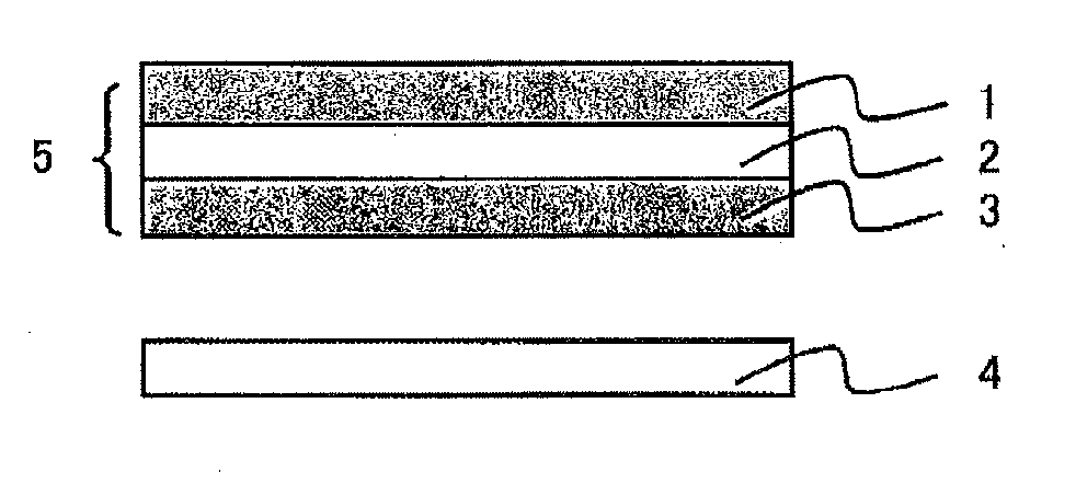 Reflective polarizing film, and optical member for liquid crystal display device, and liquid crystal display device formed from same