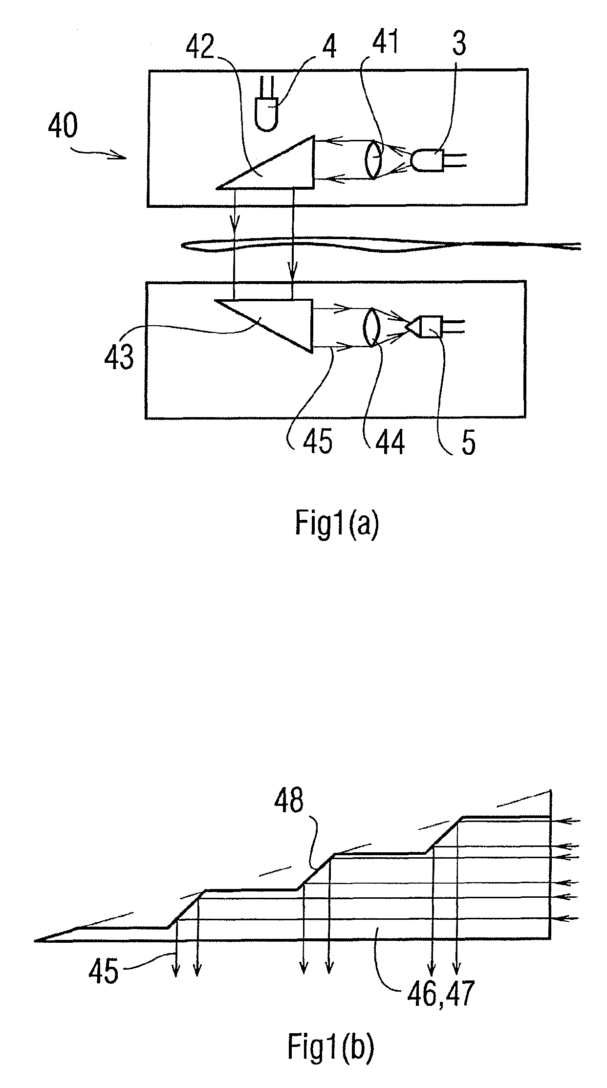 Device for optoelectronic measurement of the hydration of a plant in its natural environment