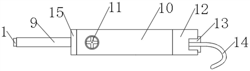 Pelvic cavity mirror for surgical operation