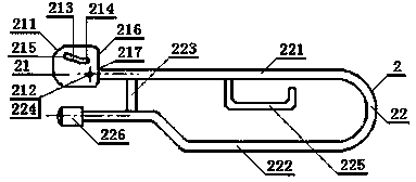 Simple type defecation assisting handrail