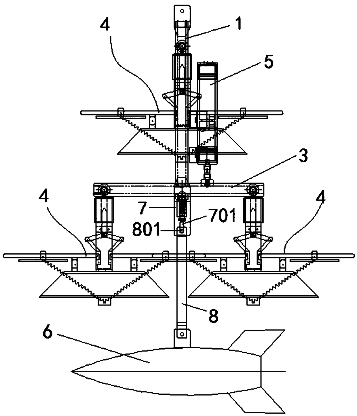 Intelligent multi-cabin suspended sediment sand content sampling system