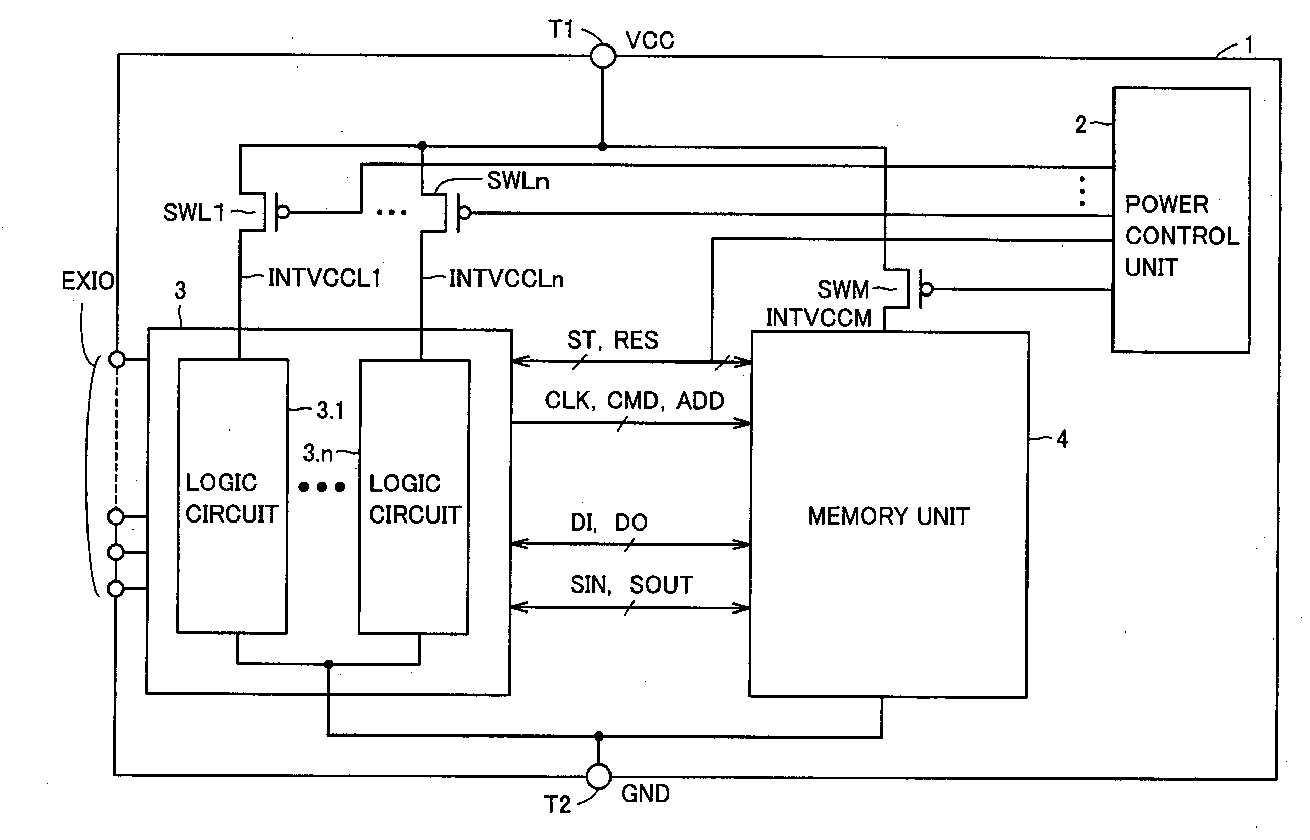 Semiconductor device saving data in non-volatile manner during standby