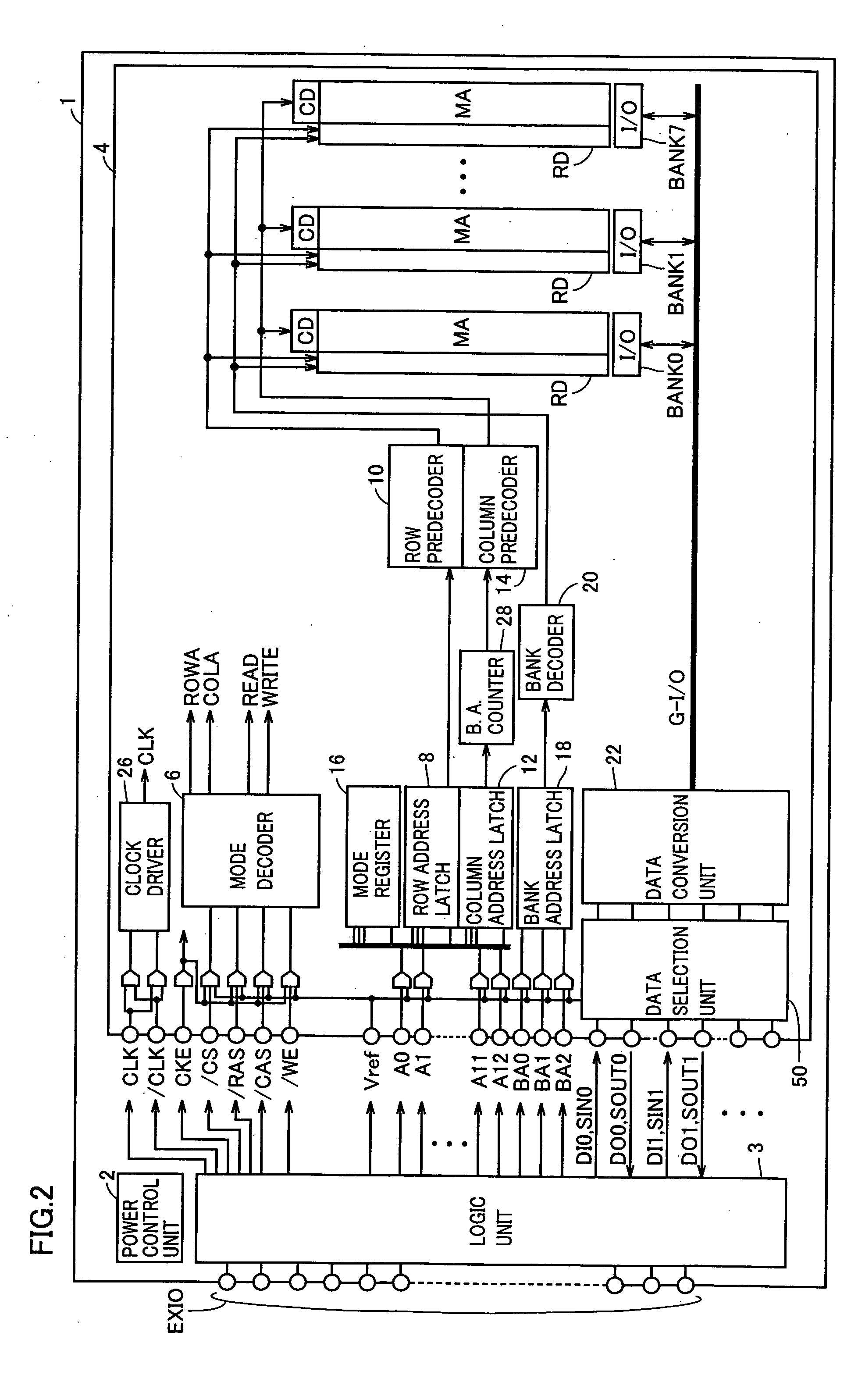 Semiconductor device saving data in non-volatile manner during standby