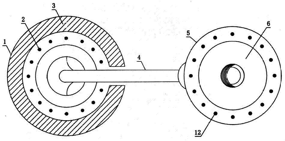 Separate high-speed multi-speed transmission