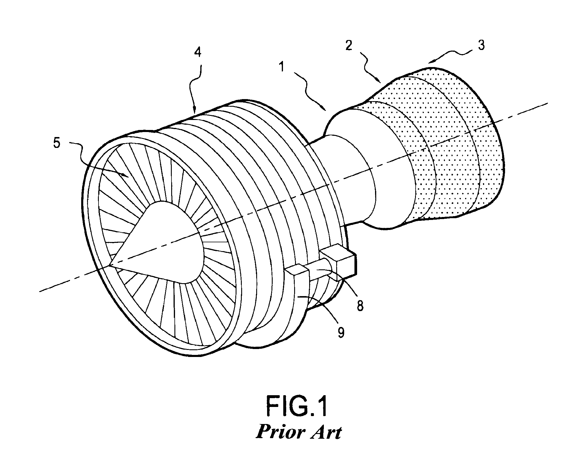 Distributed architecture for a gas-turbine starter/generator