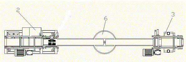 A kind of packaging method of flat roll toilet paper