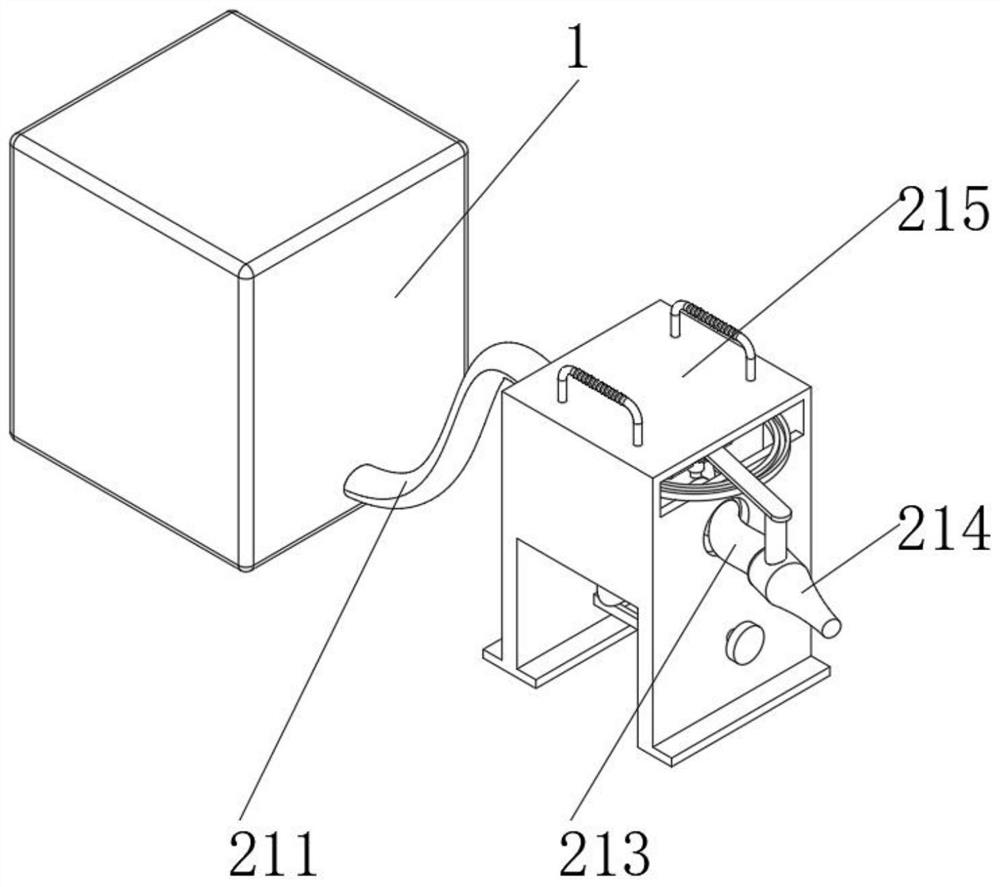 Stable energy-saving and environment-friendly irrigation device capable of automatically changing spraying angle