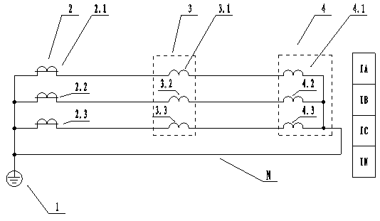 Combination method of microcomputer protection device and input protection device and output protection device