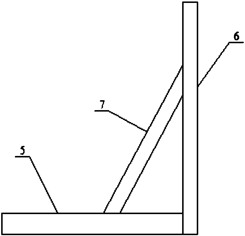 Fixing clamp for large glass sheet transportation and storage