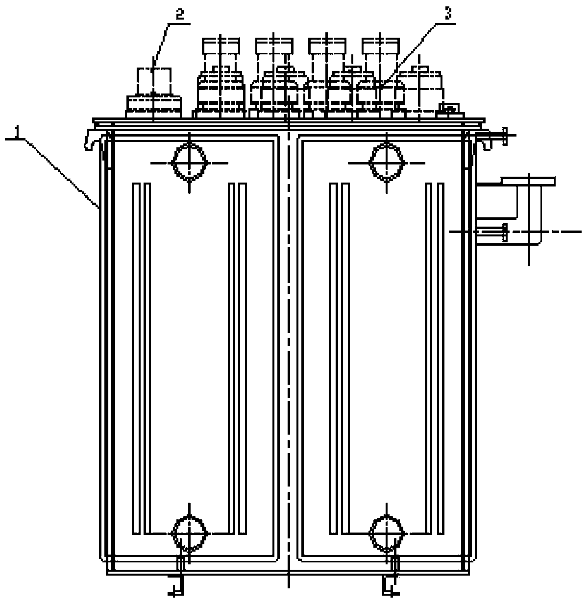 Energy-saving and emission-reduction intelligent underground transformer