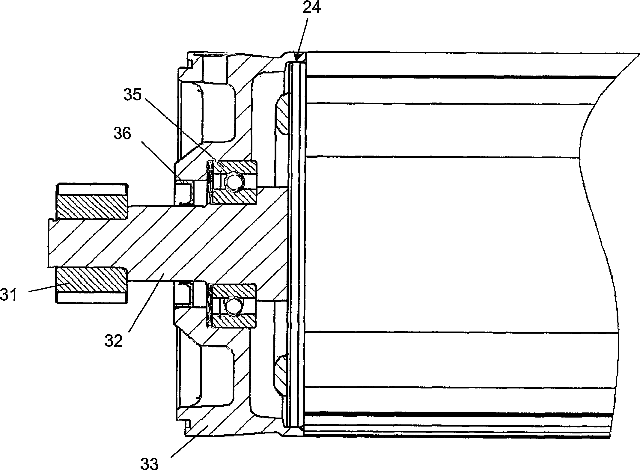 Spare part set for a gearmotor series