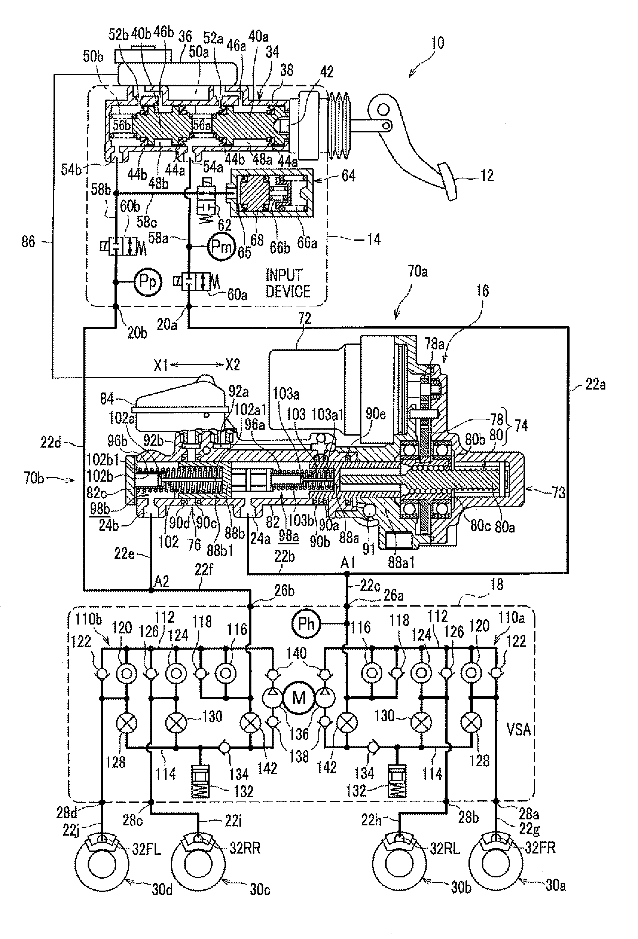 Vehicle braking system