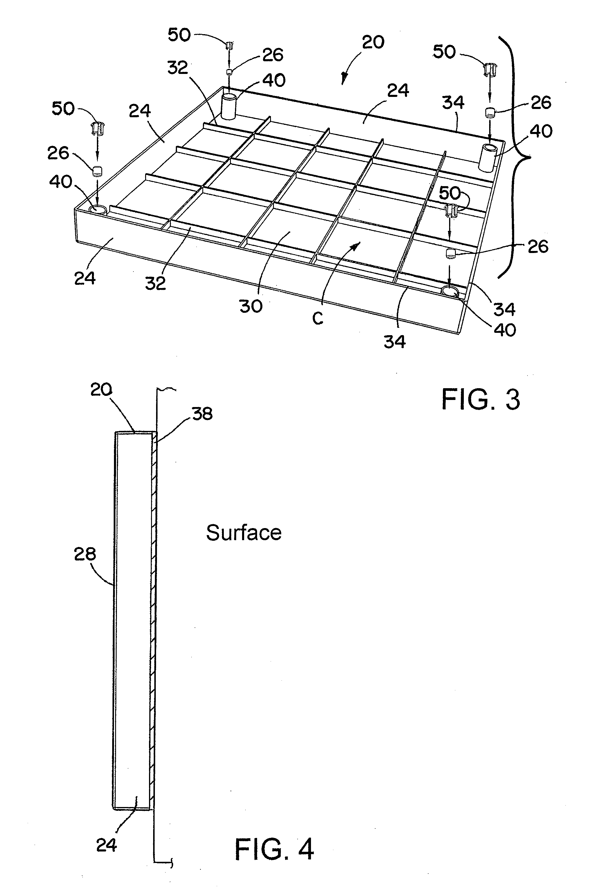 Magnetic register cover