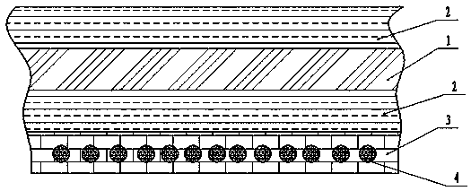 Constant-temperature heat-accumulating mesh fabric