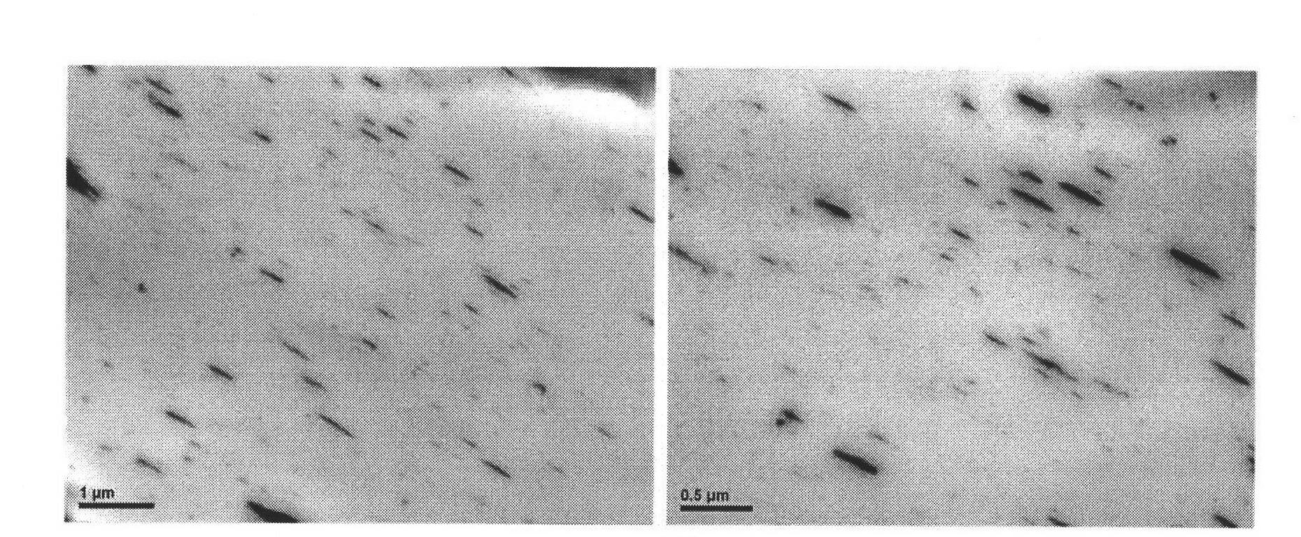 Method for preparing degradable organic-inorganic nanometer hybrid material containing POSS (Polyhedral Oligomeric Silsesquioxanes)