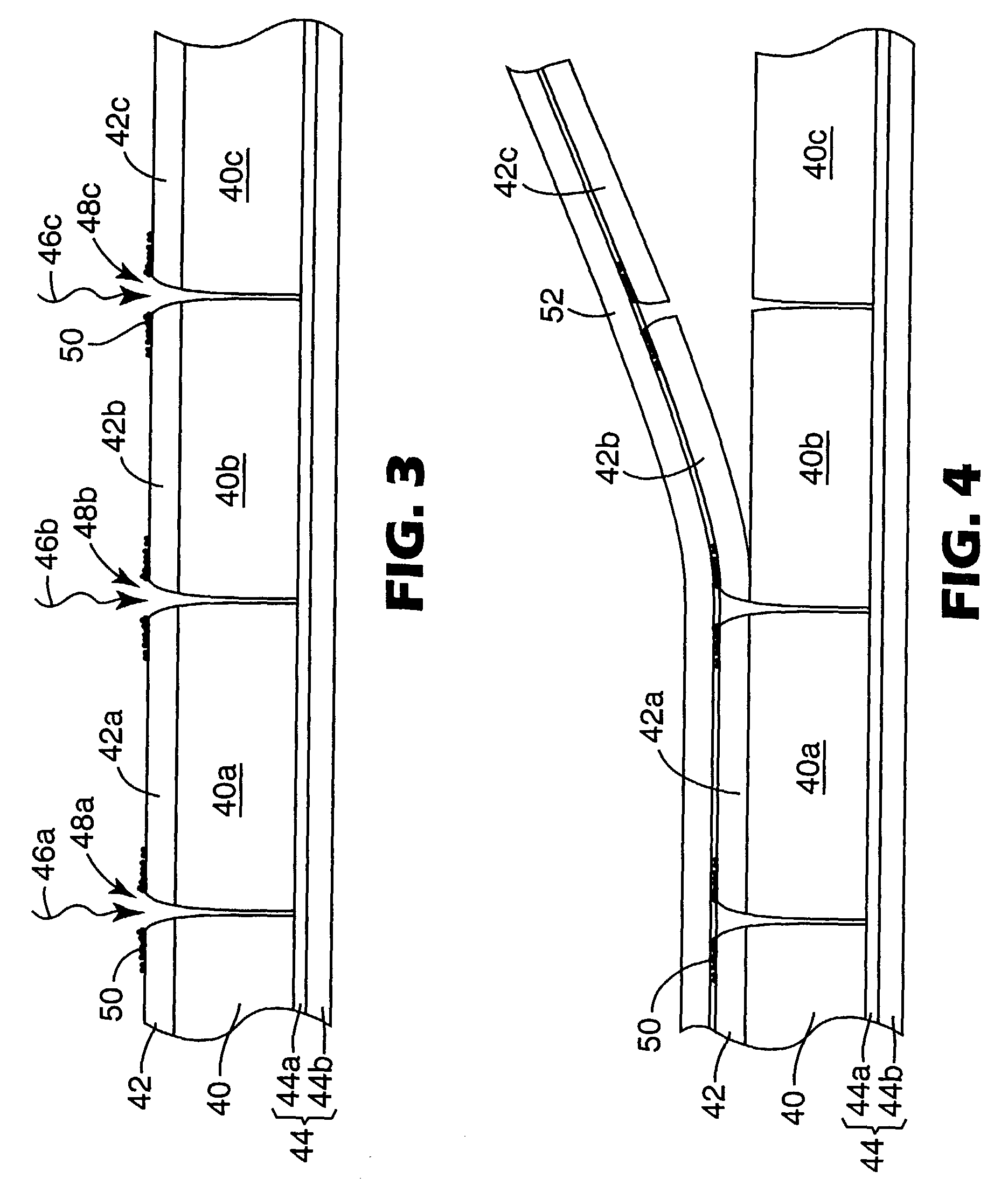 Method for subdividing multilayer optical film cleanly and rapidly