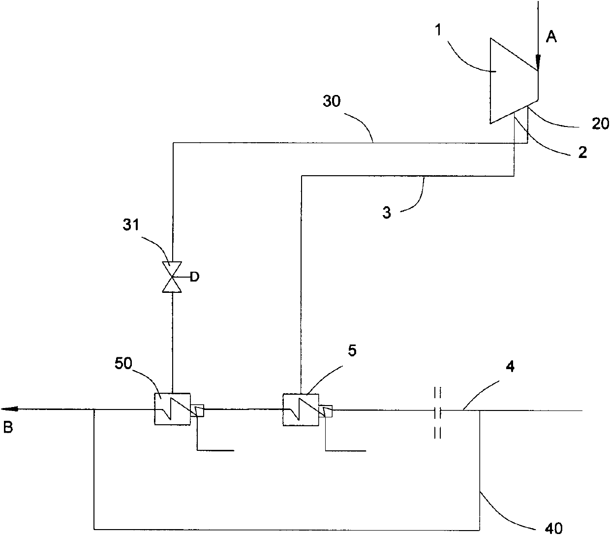 Adjustable feed water heat regenerative system for turbo generator unit