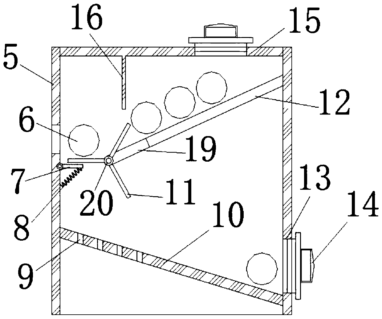 High-voltage cabinet with a long service life