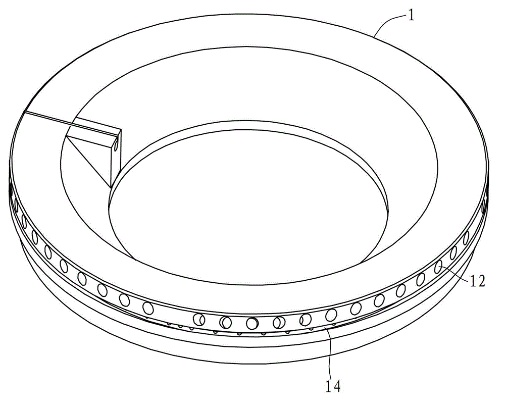 Outer burner cap of burner