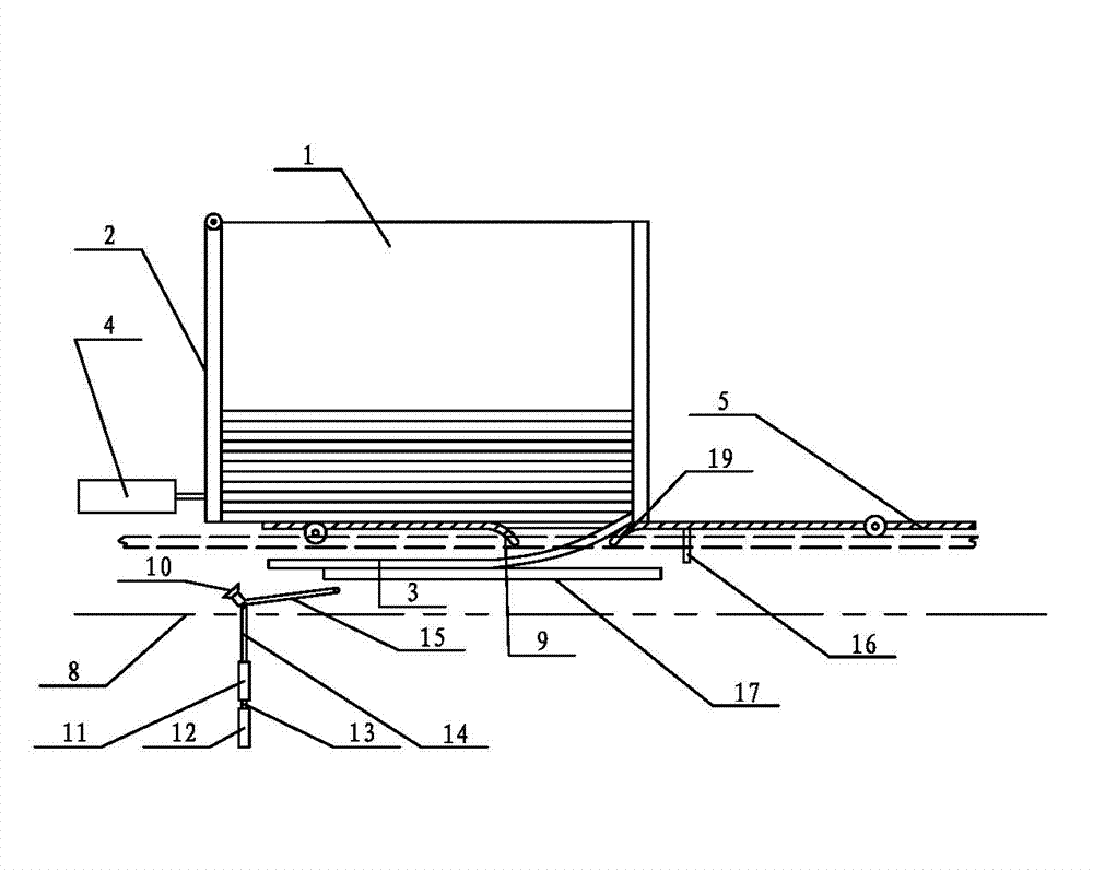 Method and device for separately taking out carton for packaging ceramic tiles