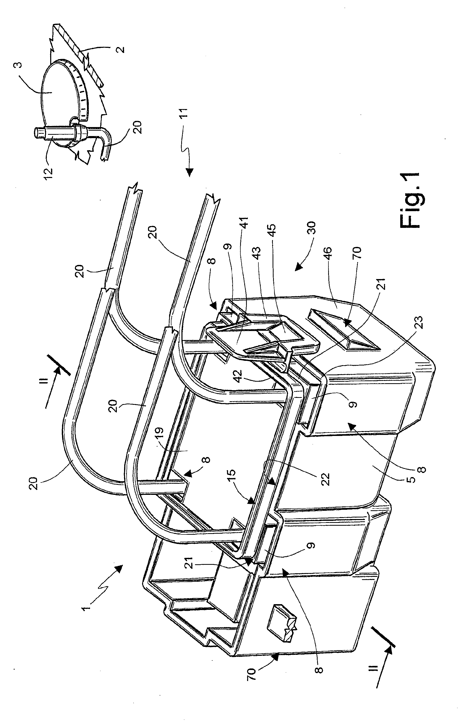 Gas lighting device for an electric household appliance, in particular a cooking range, having a quick connection system to the electrodes