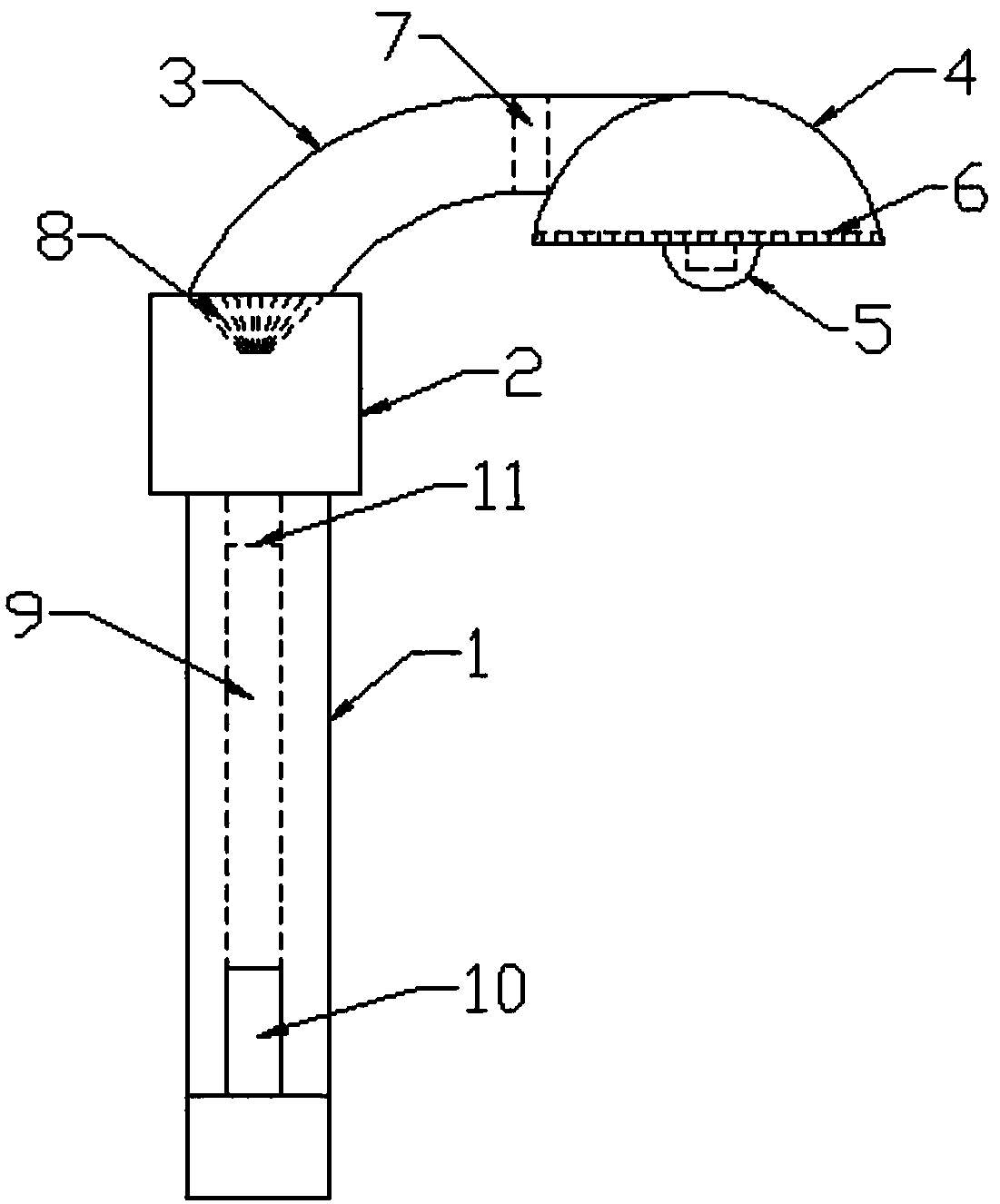 Municipal illuminating lamp