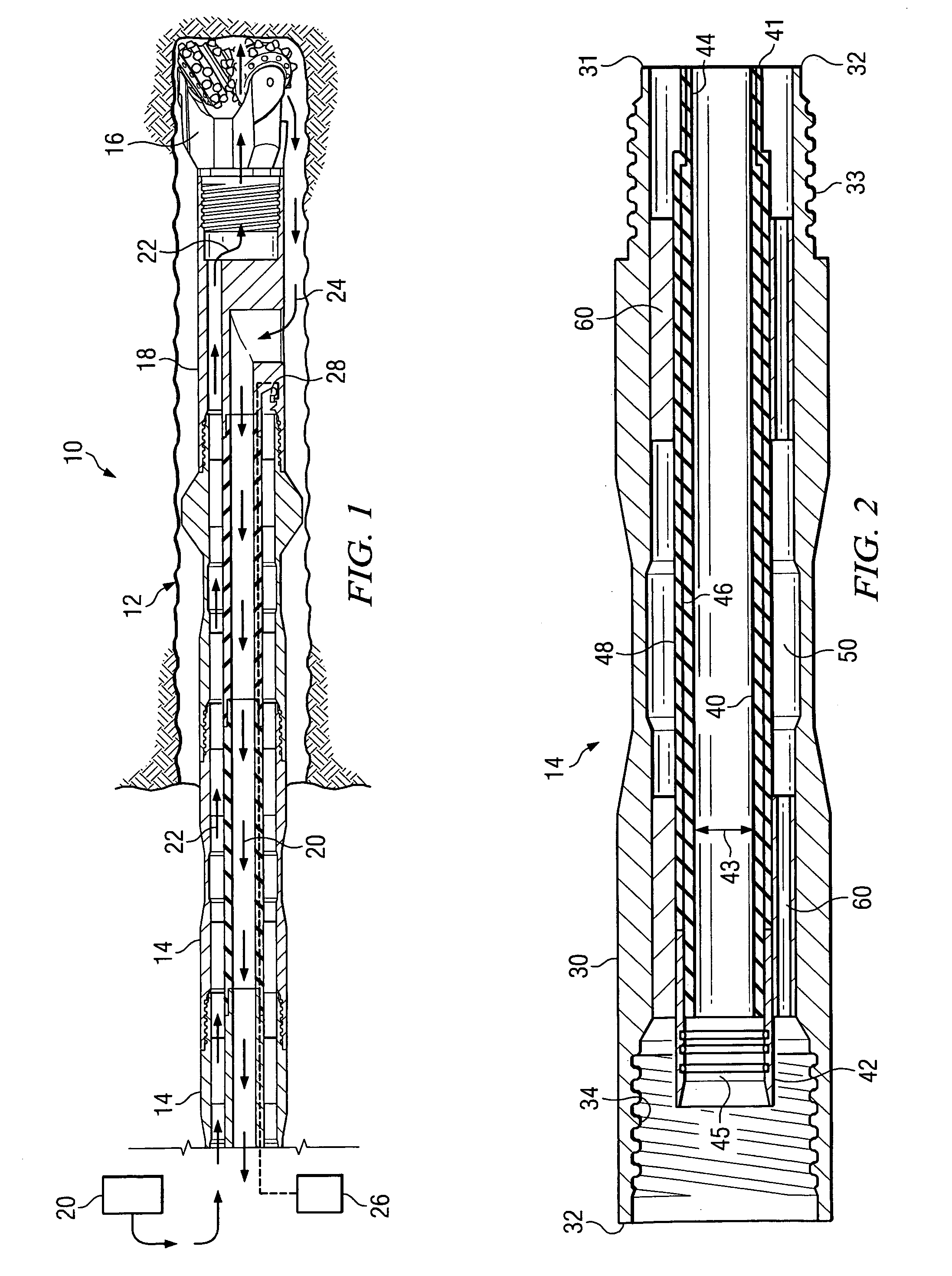 Dual wall drill string assembly