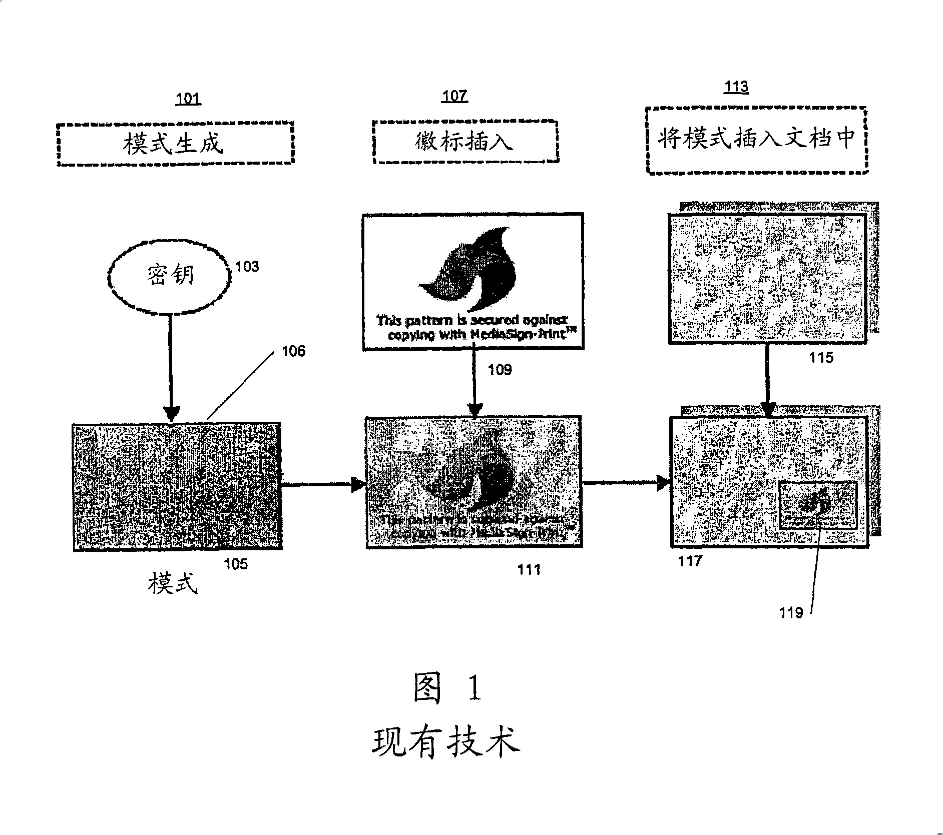 Recoverable mark for film