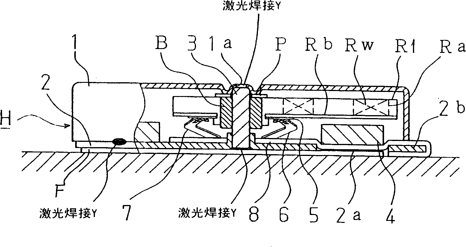 Ultra-thin type centreless motor