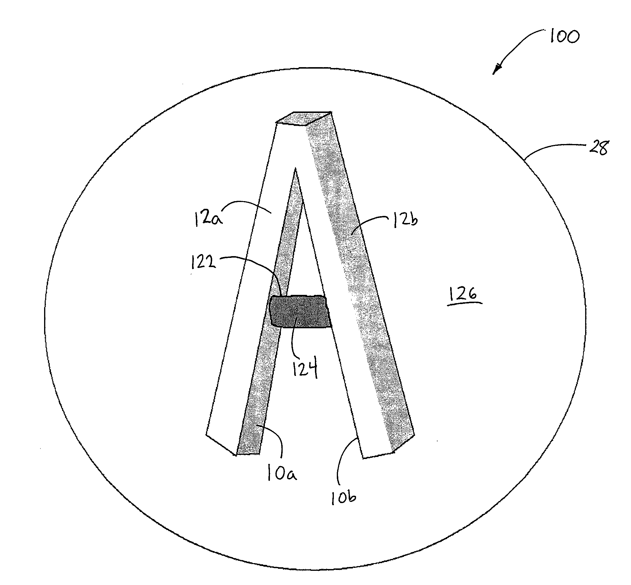 MEMS electrometer that measures amount of repulsion of adjacent beams from each other for static field detection