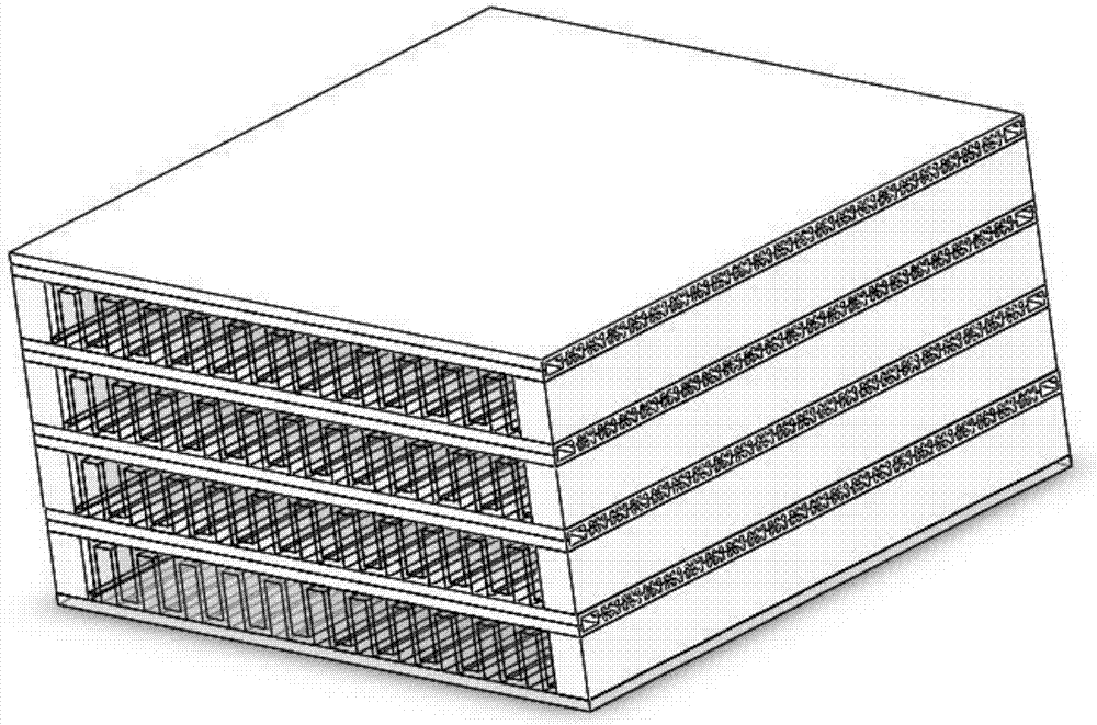 Vaporization system based on air heat insulation and humidification process