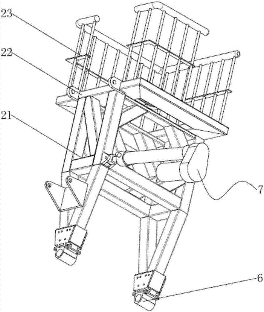 Electric sea wave active compensation embarkation system